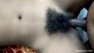 Fucking desi maid hairy pussy