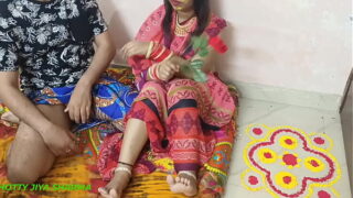 Horny Village BHabhi Trying Big Indian Cock Lover In Pussy Video