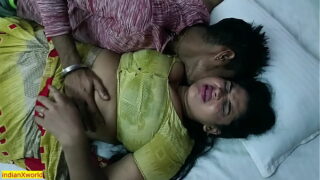 Indian Desi Horny Bhabi Riding Big Cock Of Her Young Dewar Video