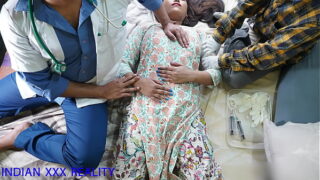 Indian lover and doctor hardcore anal sex in bedroom Video