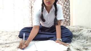 Indian Tamil Stepsister Virgin Pussy Fucks By Brother In Bedroom Video