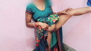 Indian Tamil Wife Standing Style Fucking Wet Pussy With Husband Video