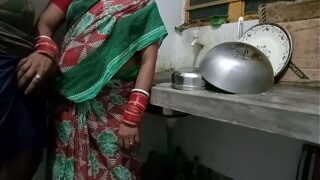 Tamil bhabi ass hard fuck by lovers in the kitchen