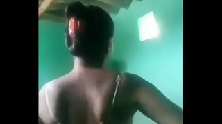 Tamil school girl showing her body Video